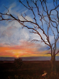 Dawn, Oil on Canvas, Sara Joseph