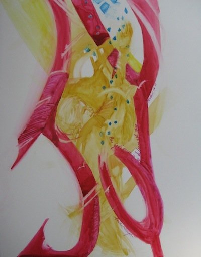 Joy, Watercolor, Sara Joseph